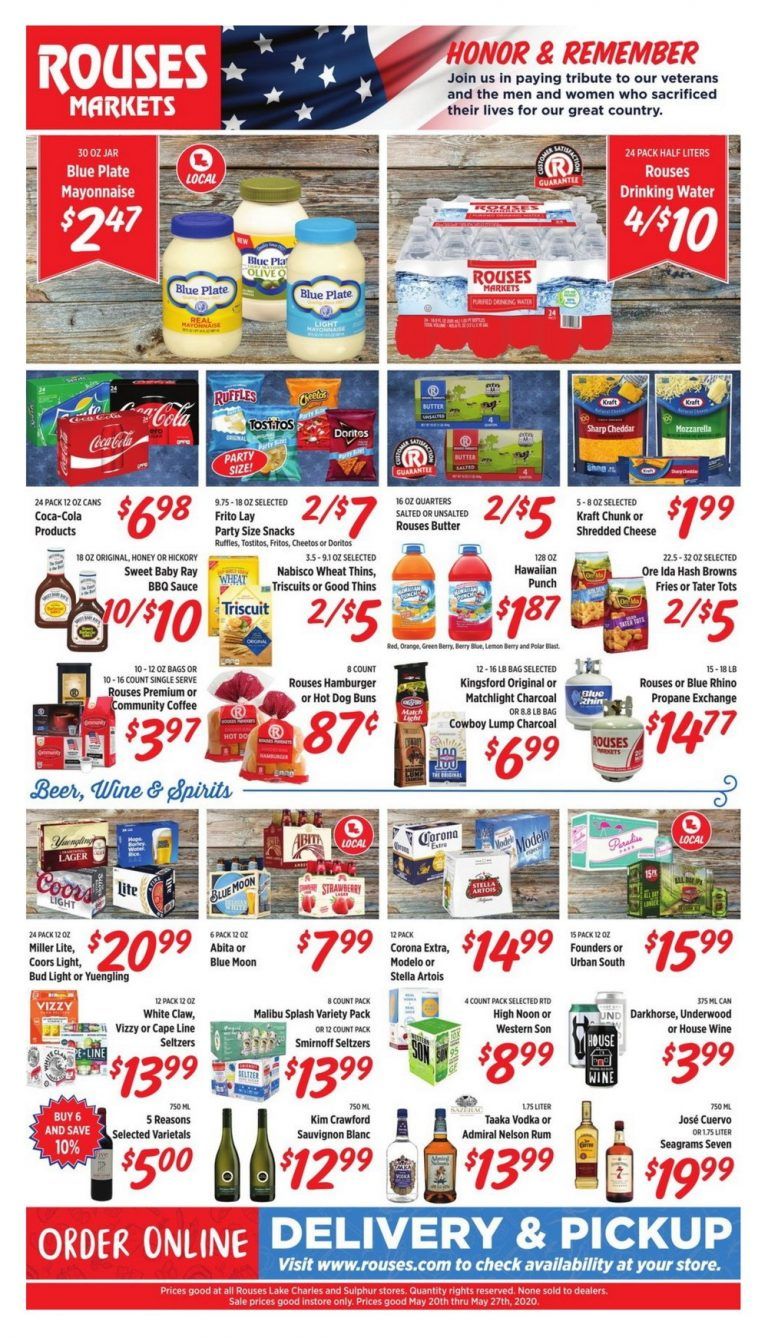 Rouses Weekly Ad May 20 May 27 2020