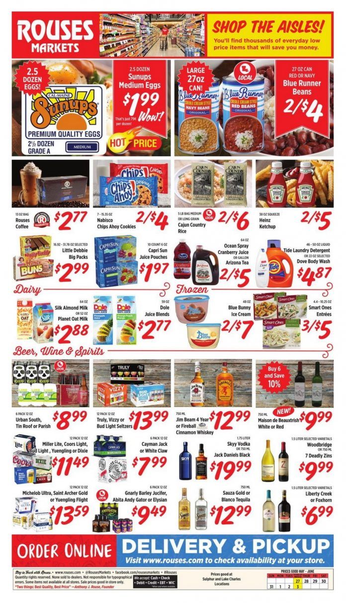 Rouses Weekly Ad May 27 – Jun 03, 2020