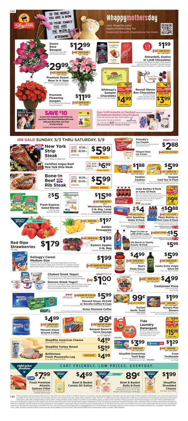 ShopRite Weekly Ad May 03 May 09, 2020