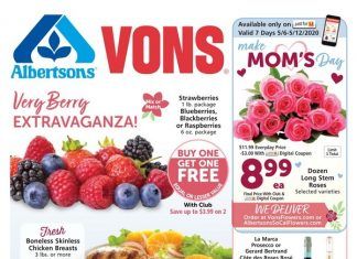 Vons Weekly Ad May 06 – May 12, 2020