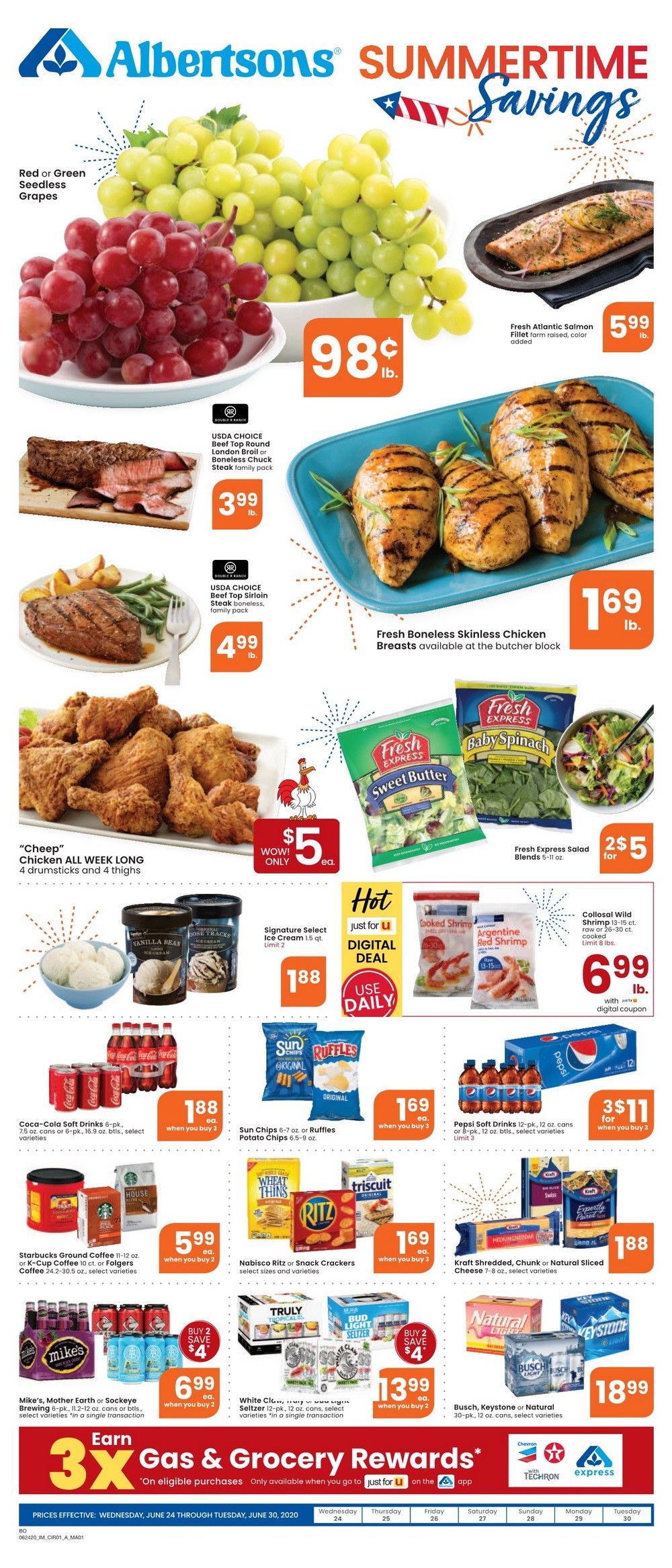 Albertsons Weekly Ad June 24 June 30, 2020