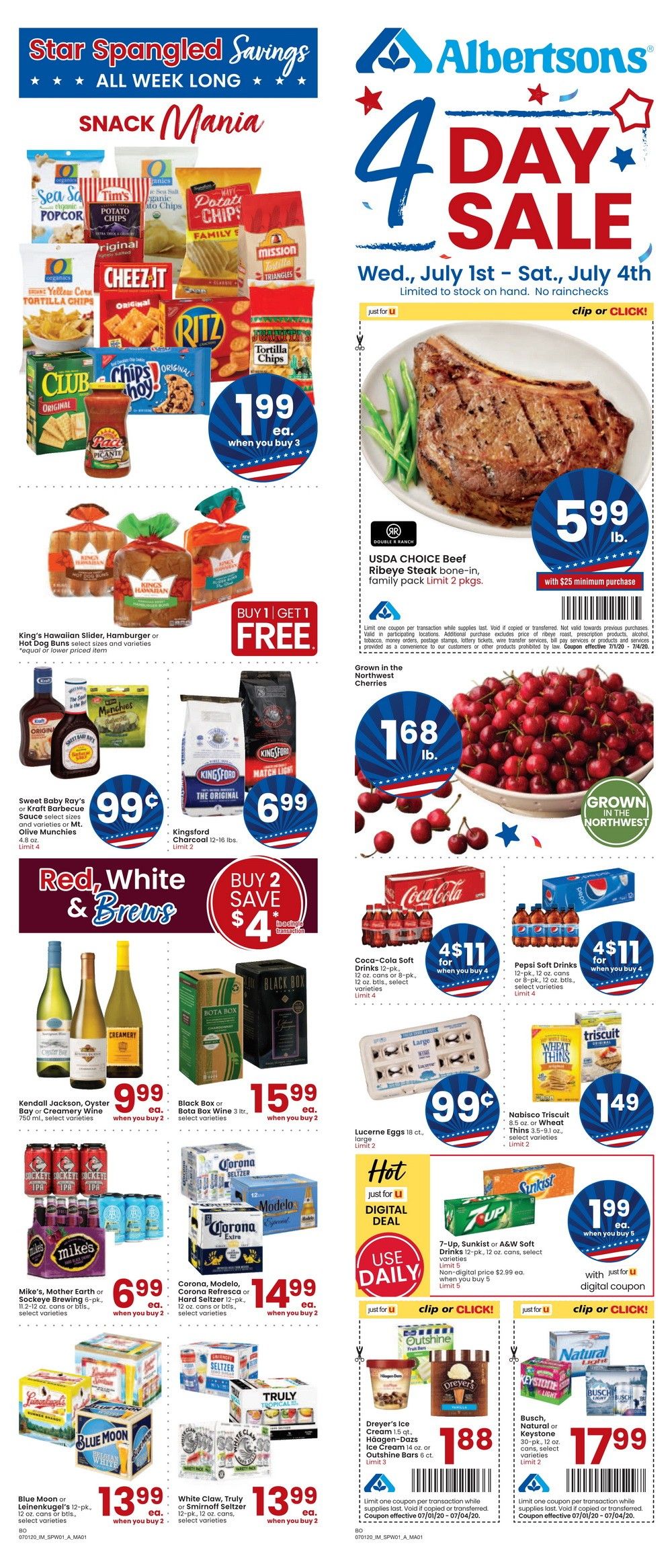 Albertsons Weekly Ad July 01 July 07, 2020