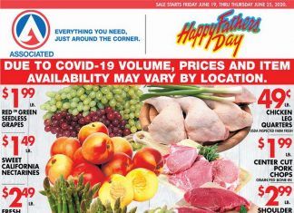 Associated Supermarkets Weekly Ad June 19 – June 25, 2020