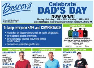 Boscov’s Weekly Ad Jun 11 – Jun 17, 2020