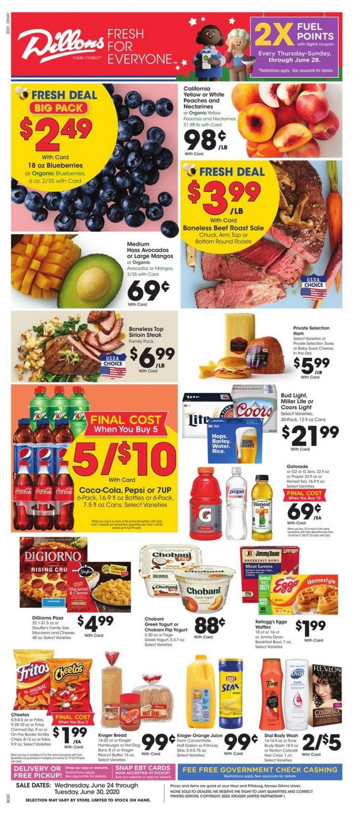 Dillons Weekly Ad June 24 June 30, 2020