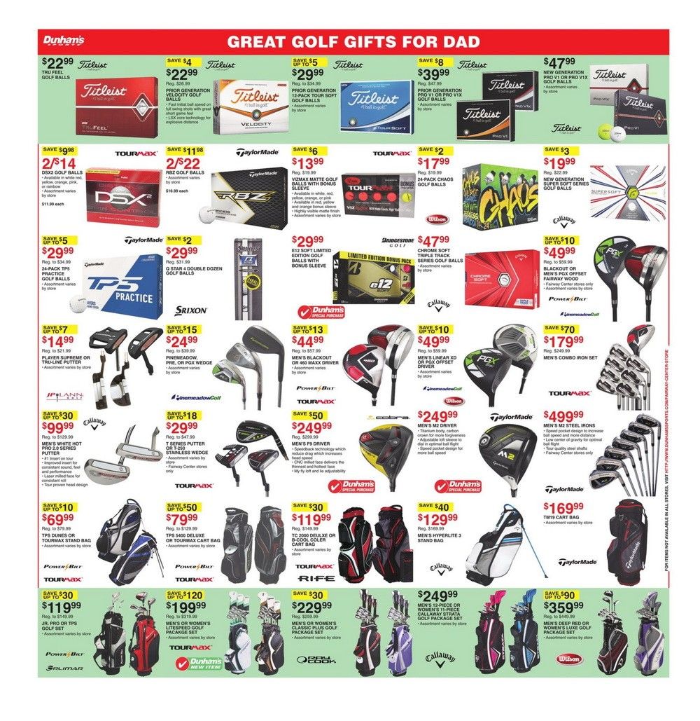 dunham's father's day sale