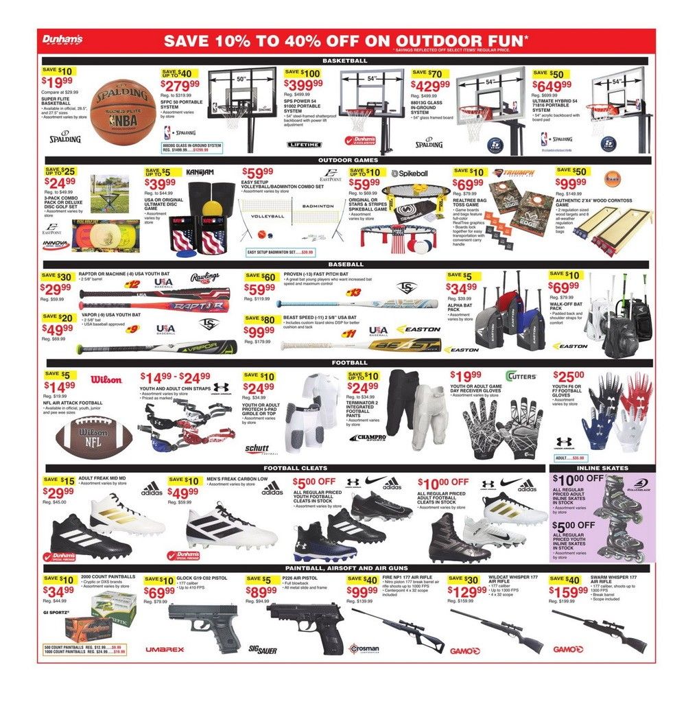 dunham's father's day sale