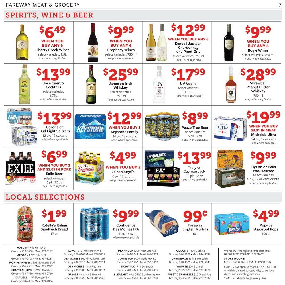 Fareway Weekly Ad June 09 June 15, 2020