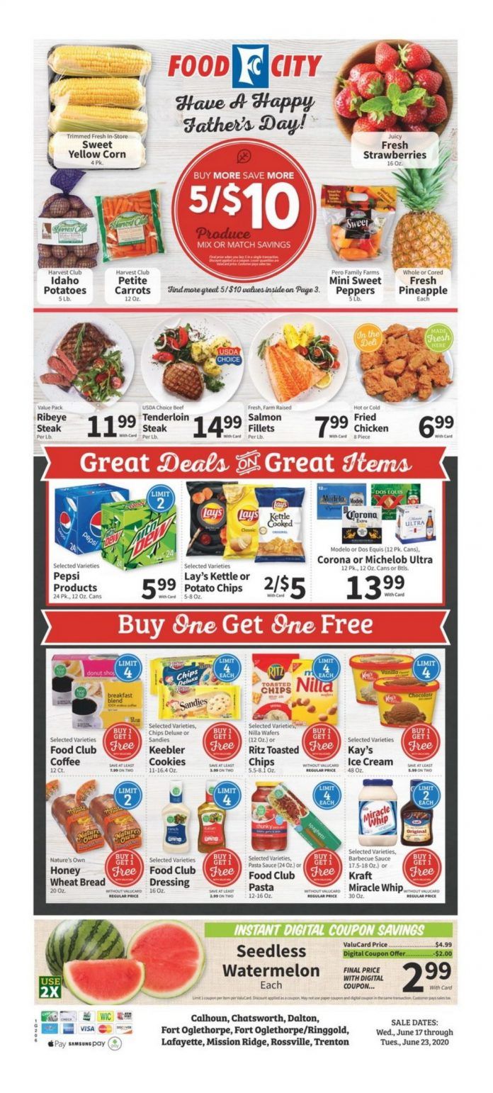 Food City Weekly Ad Jun 17 – Jun 23, 2020