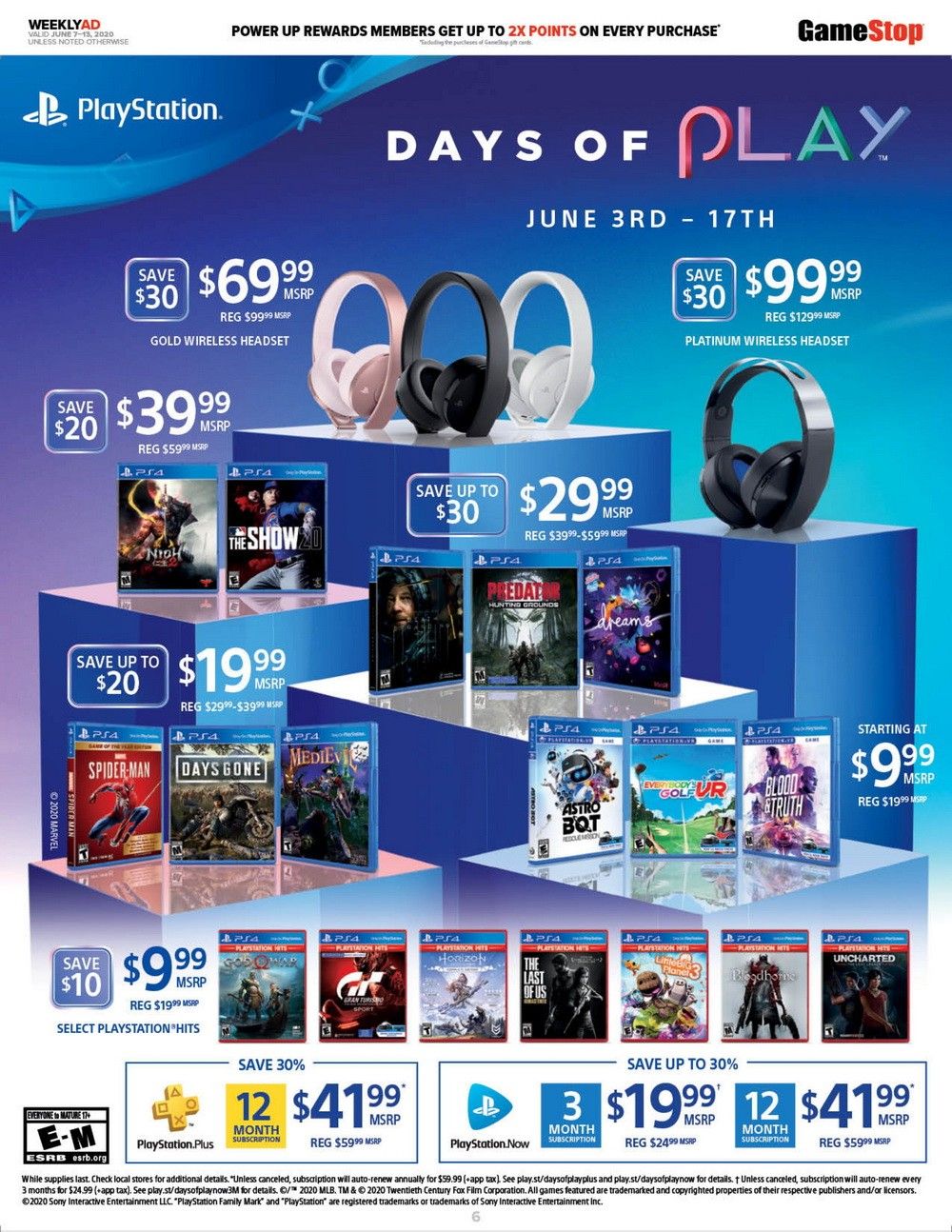 GameStop Weekly Ad June 07 – June 13, 2020
