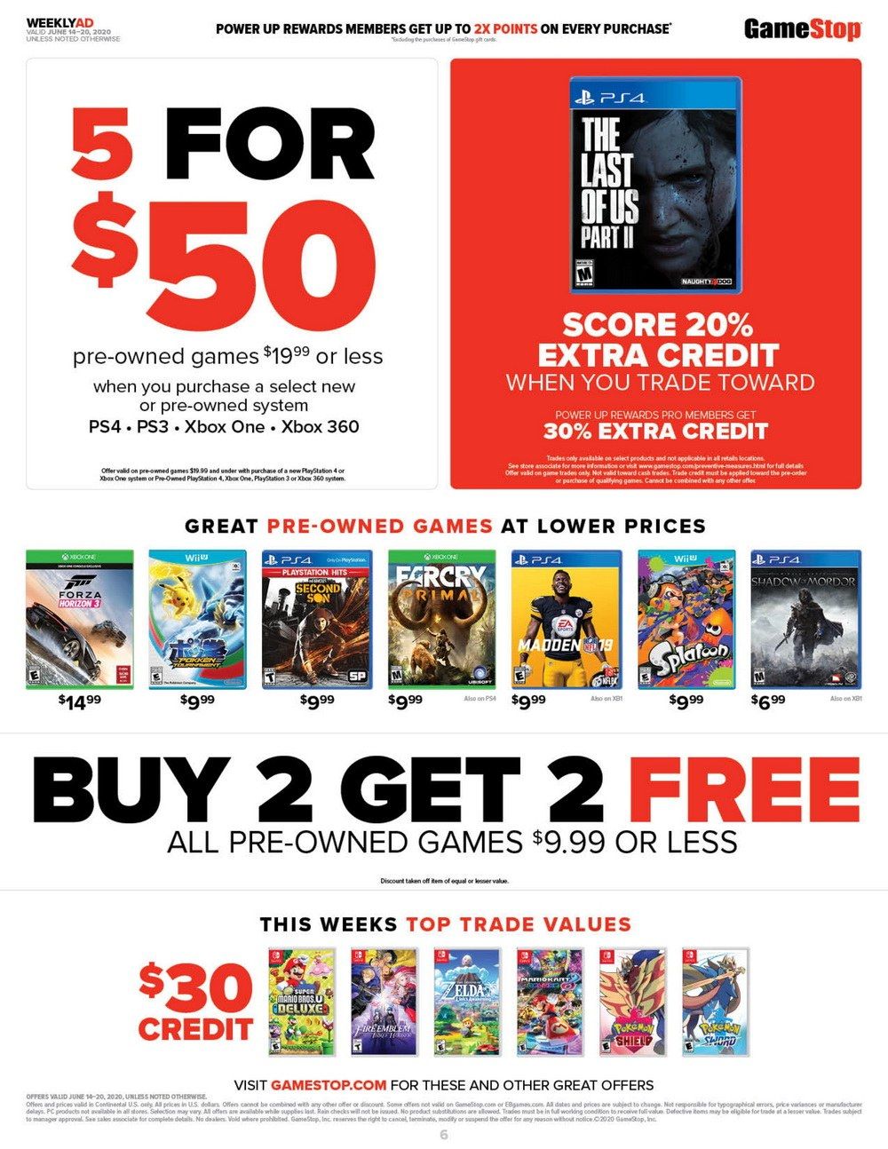 GameStop Weekly Ad June 14 – June 20, 2020