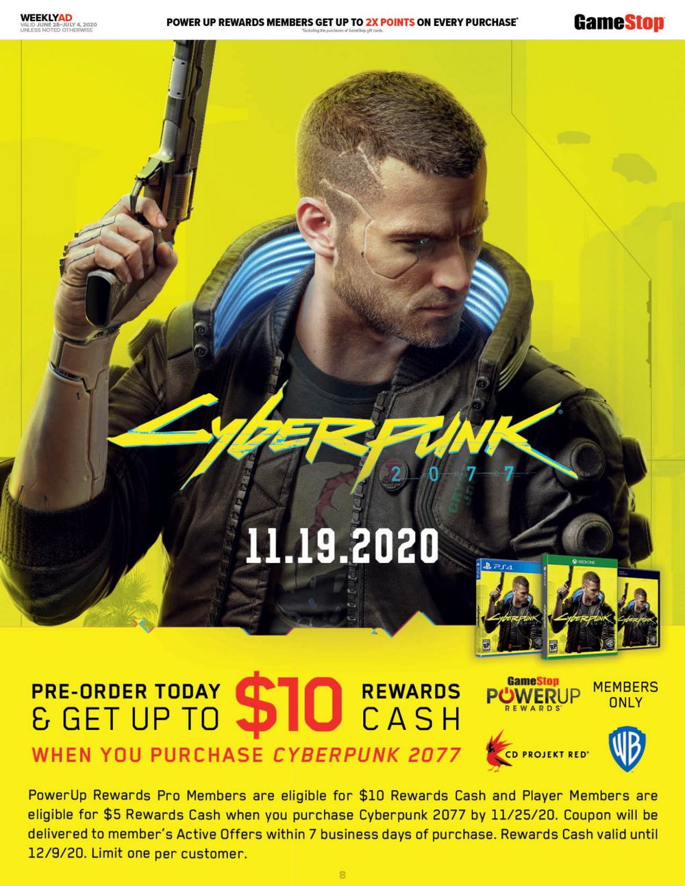 GameStop Weekly Ad June 28 July 04, 2020