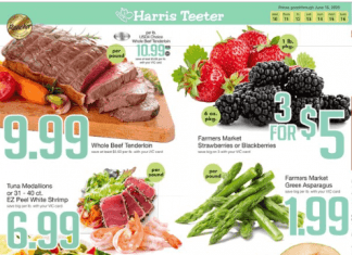 Harris Teeter Weekly Ad Jun 10 – Jun 16, 2020