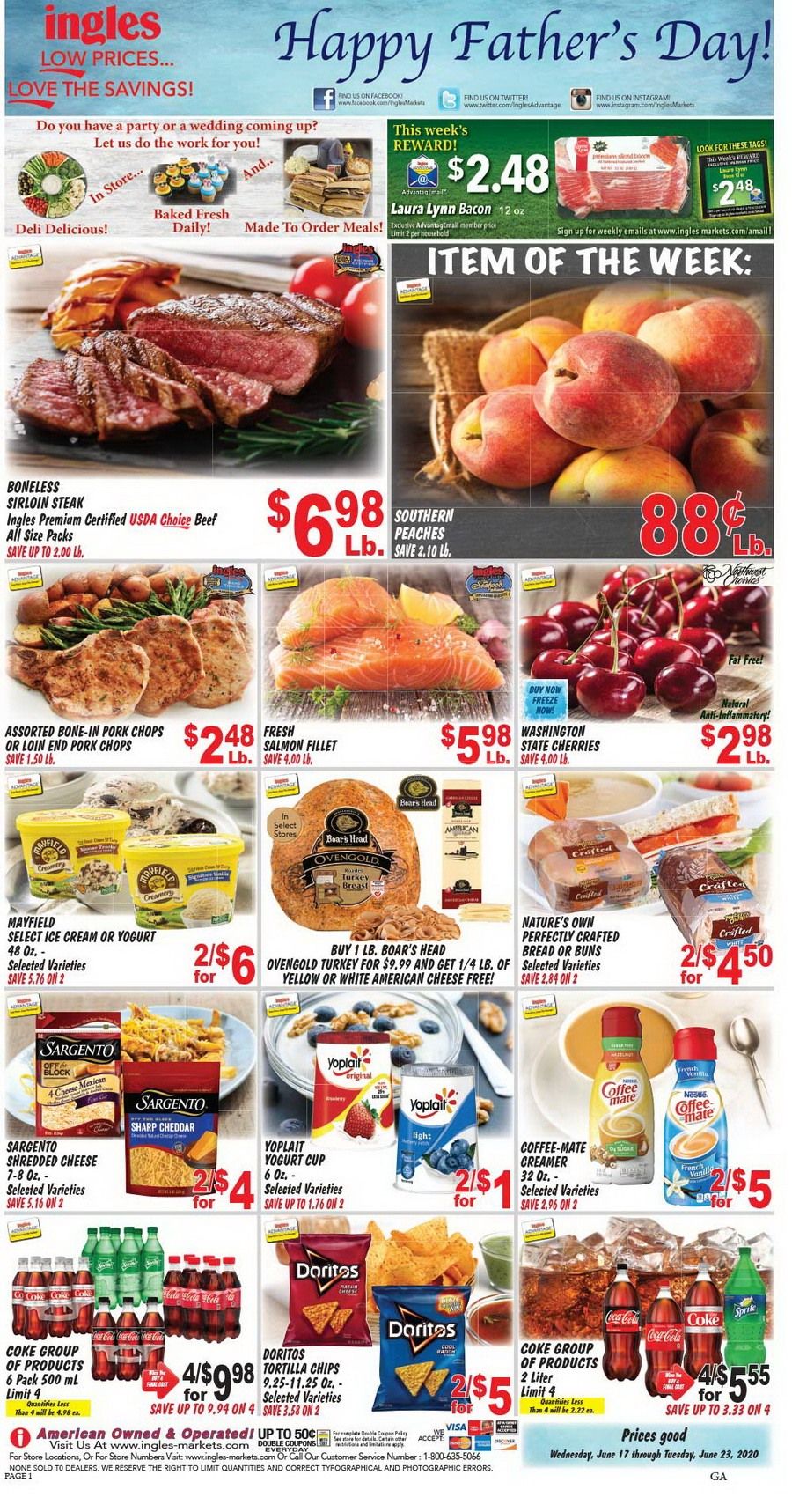 Ingles Weekly Flyer June 17 June 23, 2020