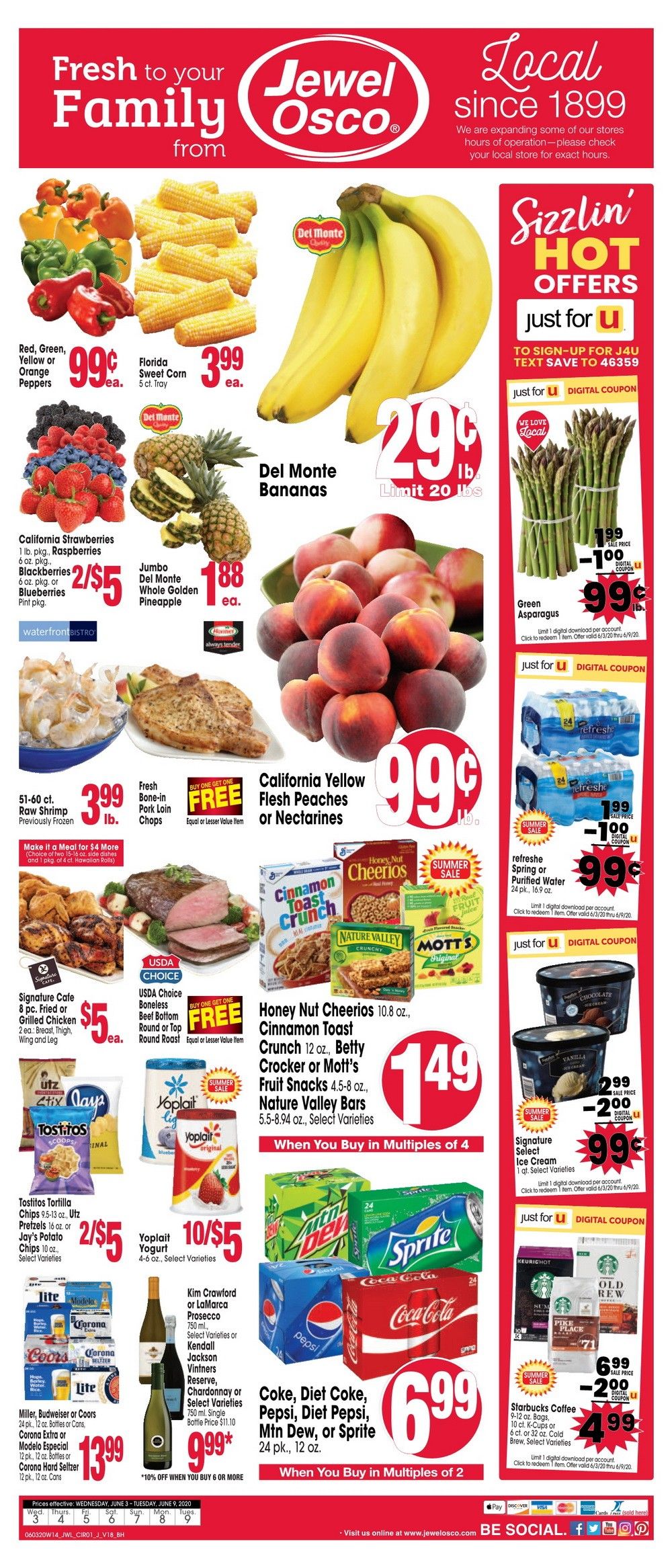 Jewel Osco Weekly Circular Jun 03 Jun 09, 2020
