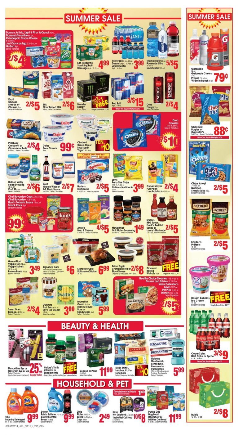 Jewel Osco Weekly Circular Jun 03 Jun 09, 2020