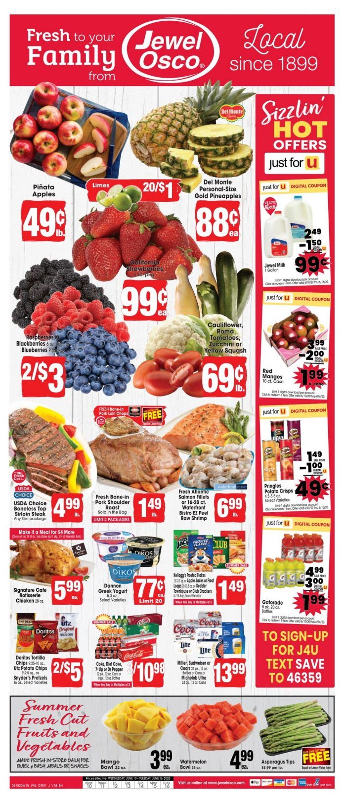 Jewel Osco Weekly Circular June 10 June 16, 2020