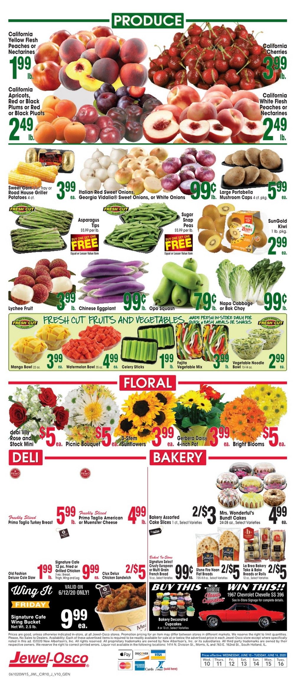 Jewel Osco Weekly Circular June 10 June 16, 2020