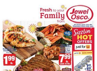 Jewel Osco Weekly Circular July 01 – July 07, 2020