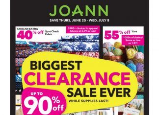 Jo-Ann Weekly Ad June 25 – July 08, 2020