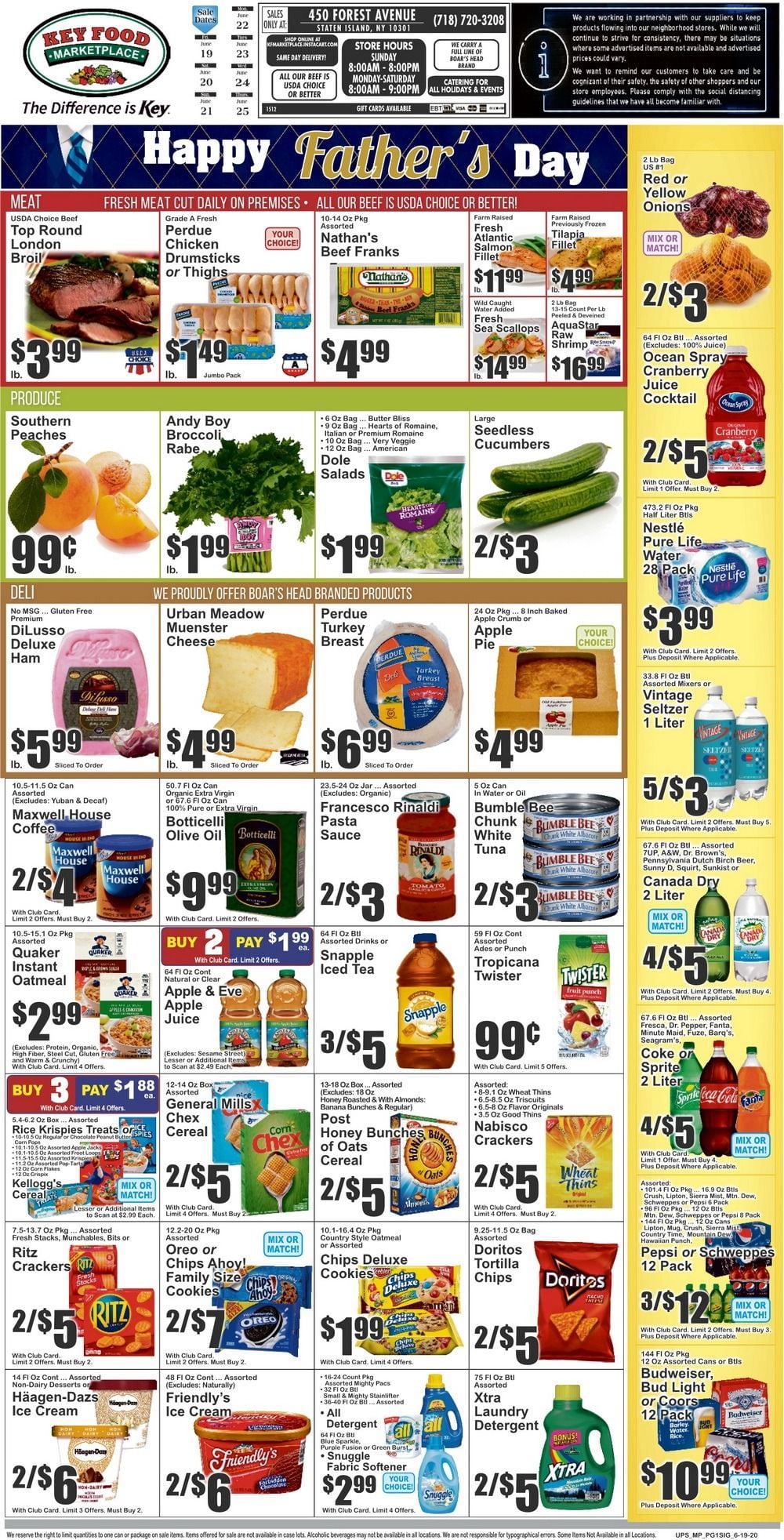 Key Food Weekly Ad June 19 June 25, 2020