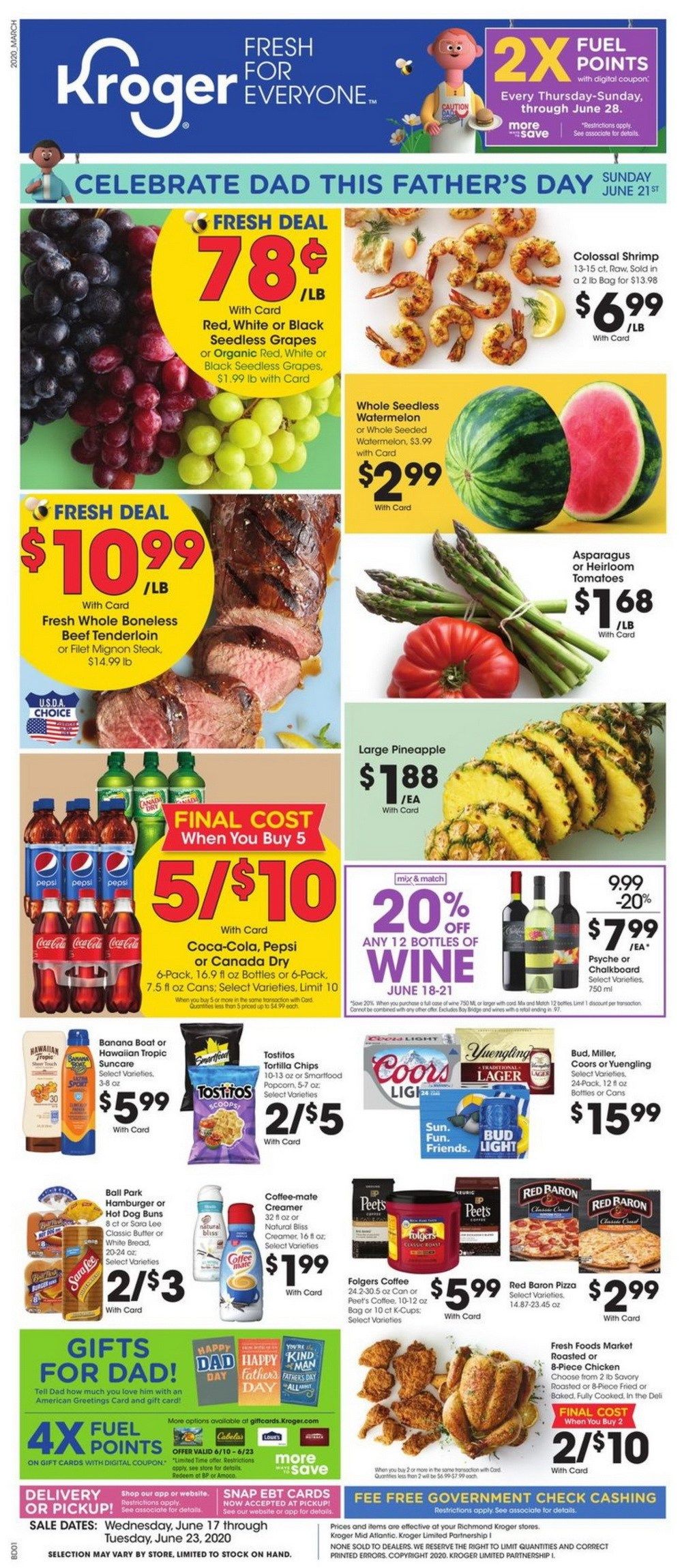 Kroger Weekly Ad Jun 17 Jun 23, 2020