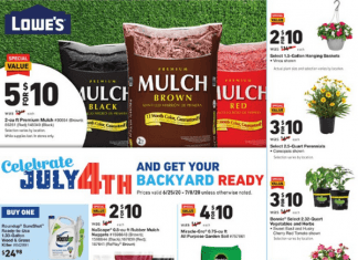 Lowe’s Weekly Ad June 25 – July 08, 2020