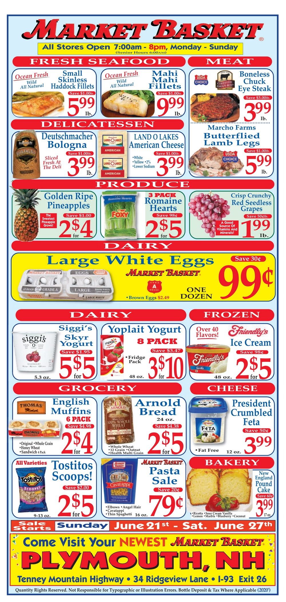 Market Basket Weekly Flyer Jun 21 Jun 27, 2020