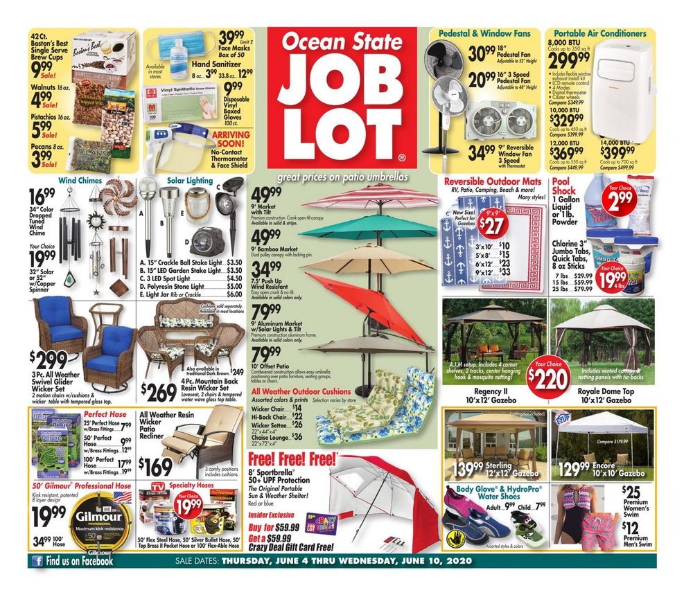 Ocean State Job Lot Weekly Ad Jun 04 Jun 10, 2020