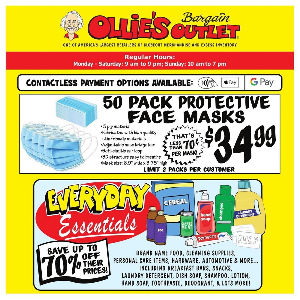 Ollie's Weekly Ad Jun 04 Jun 10, 2020