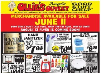 Ollie’s Weekly Ad Jun 11 – Jun 17, 2020