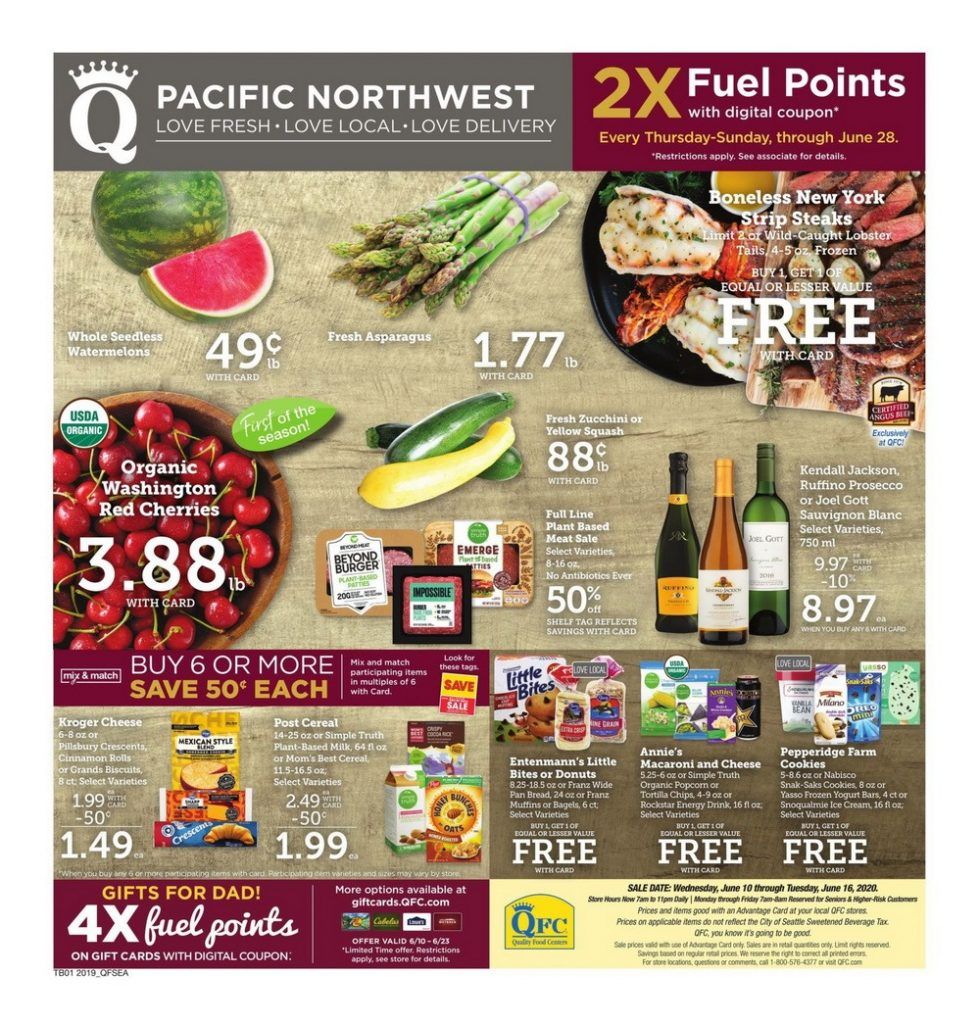 QFC Weekly Ad Jun 10 Jun 16, 2020