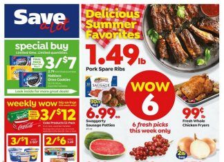 Save A Lot Weekly Ad June 10 – June 16, 2020