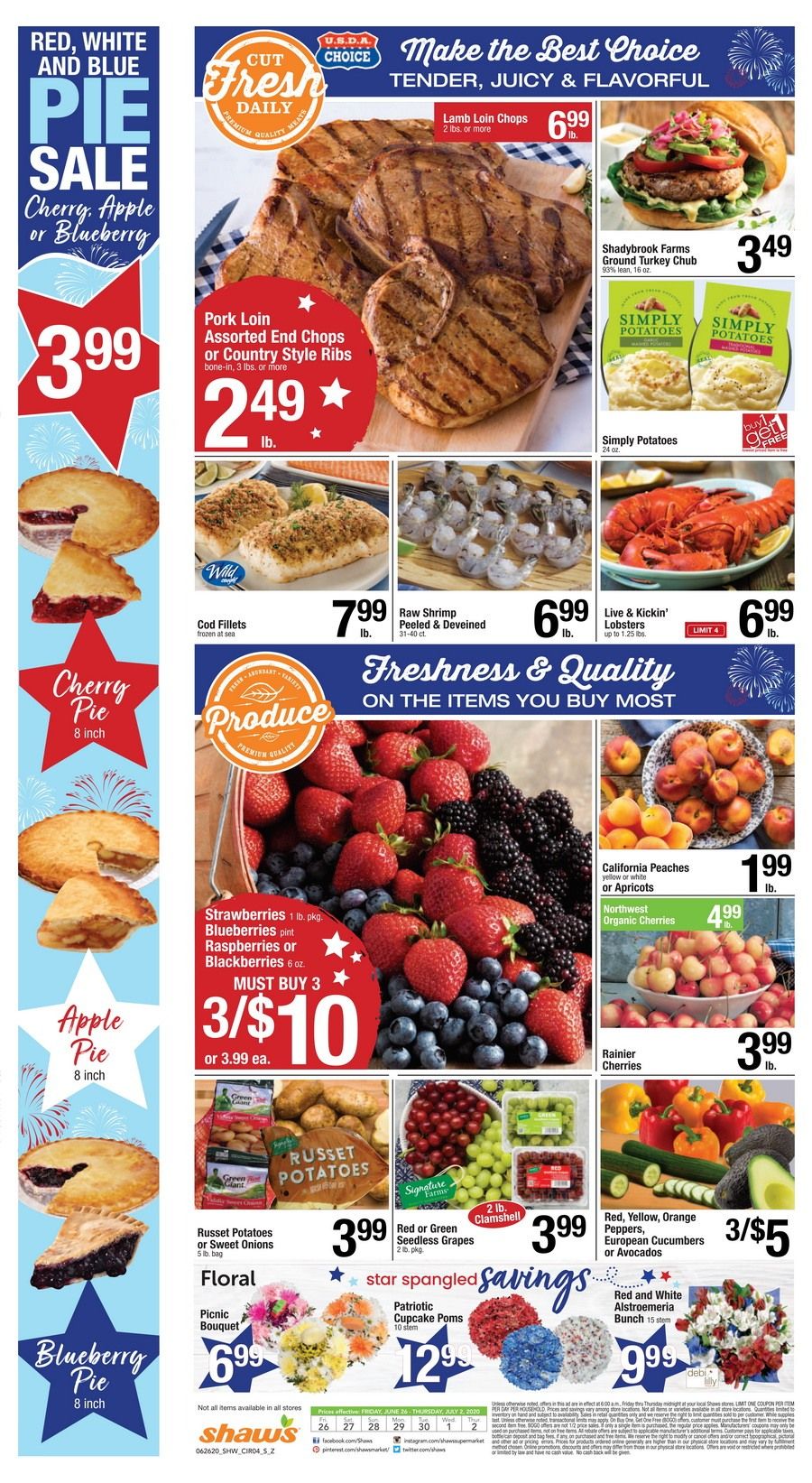 Shaw's Weekly Ad Jun 26 Jul 02, 2020