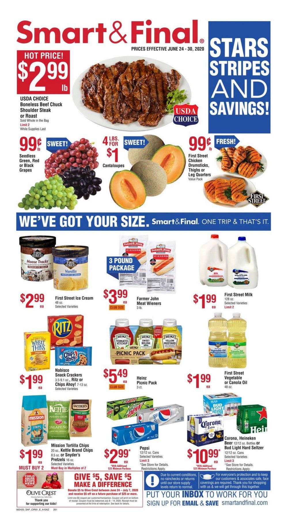 Smart & Final Weekly Ad June 24 June 30, 2020