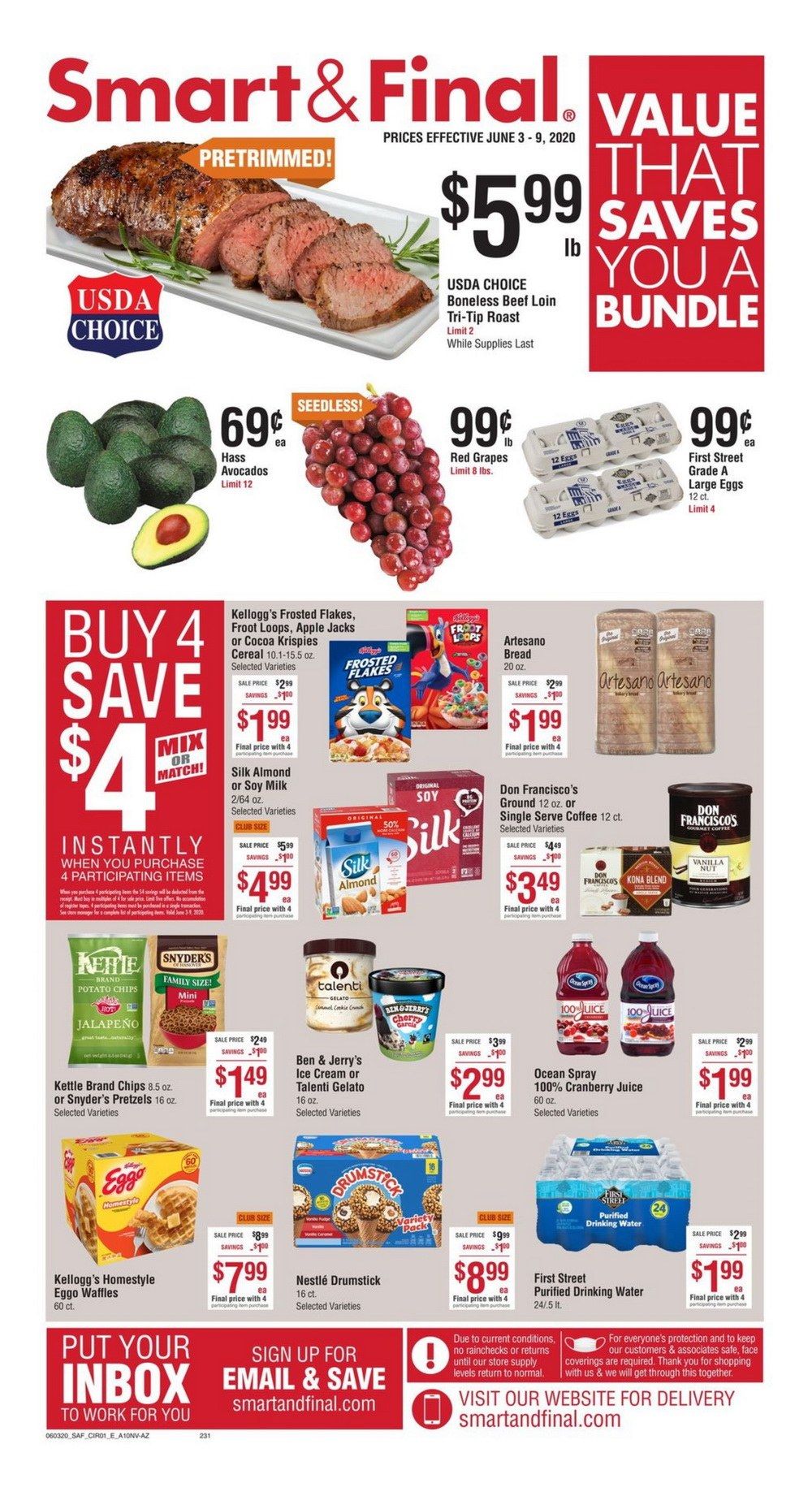 Smart & Final Weekly Ad Jun 03 June 09, 2020