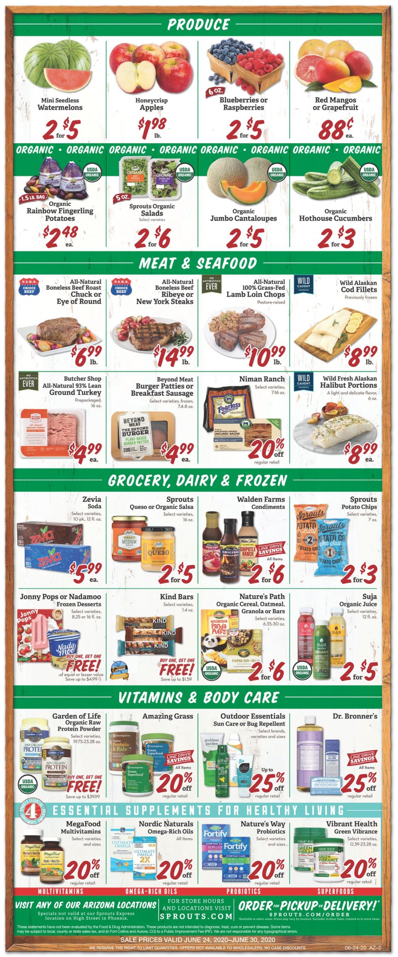 Sprouts Weekly Ad Jun 24 Jun 30, 2020