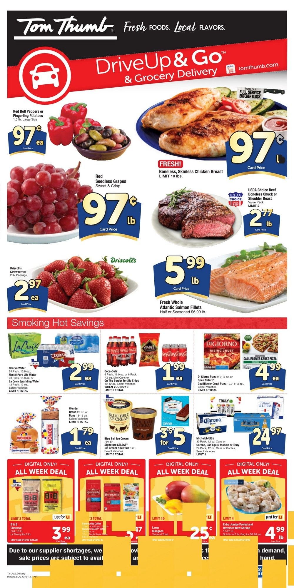 Tom Thumb Weekly Ad June 10 June 16, 2020