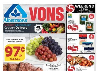 Vons Weekly Ad June 10 – June 16, 2020