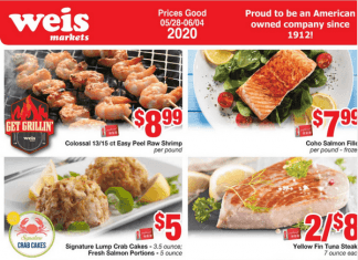 Weis Markets Weekly Ad May 28 – June 04, 2020