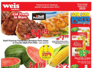 Weis Markets Weekly Ad Jun 04 – Jul 16, 2020