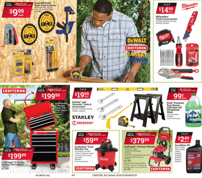 ACE Hardware Monthly Ad July 01 July 31, 2020
