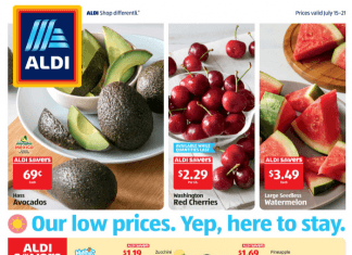 ALDI Weekly Ad Jul 15 – Jul 21, 2020