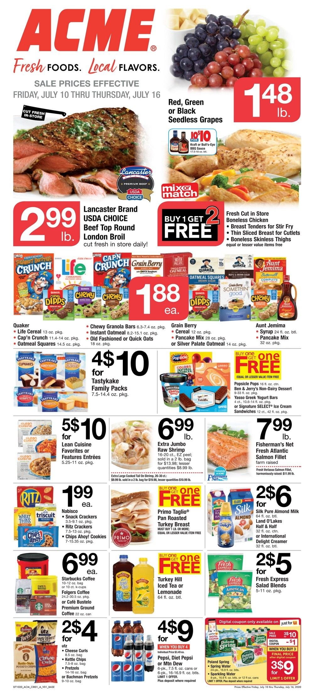 Acme Weekly Ad Jul 10 Jul 16, 2020