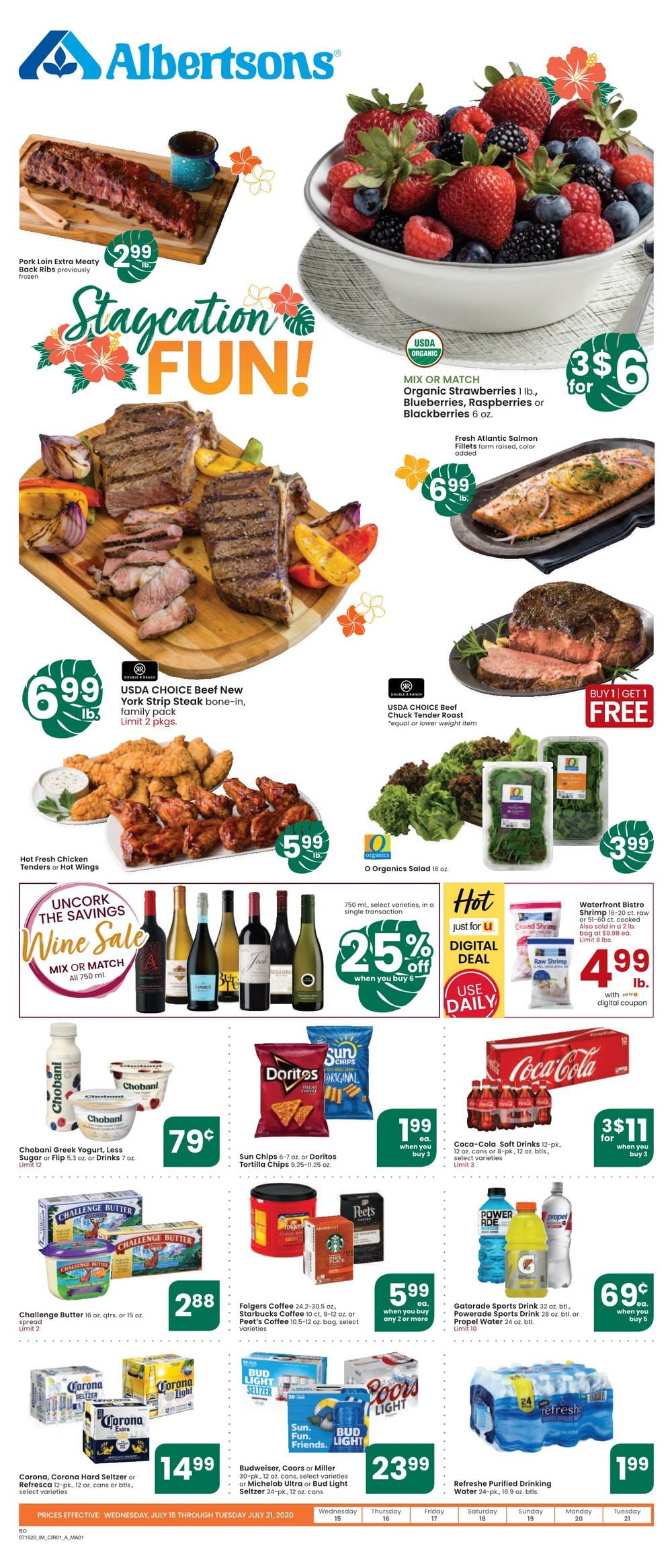 Albertsons Weekly Ad July 15 July 21, 2020