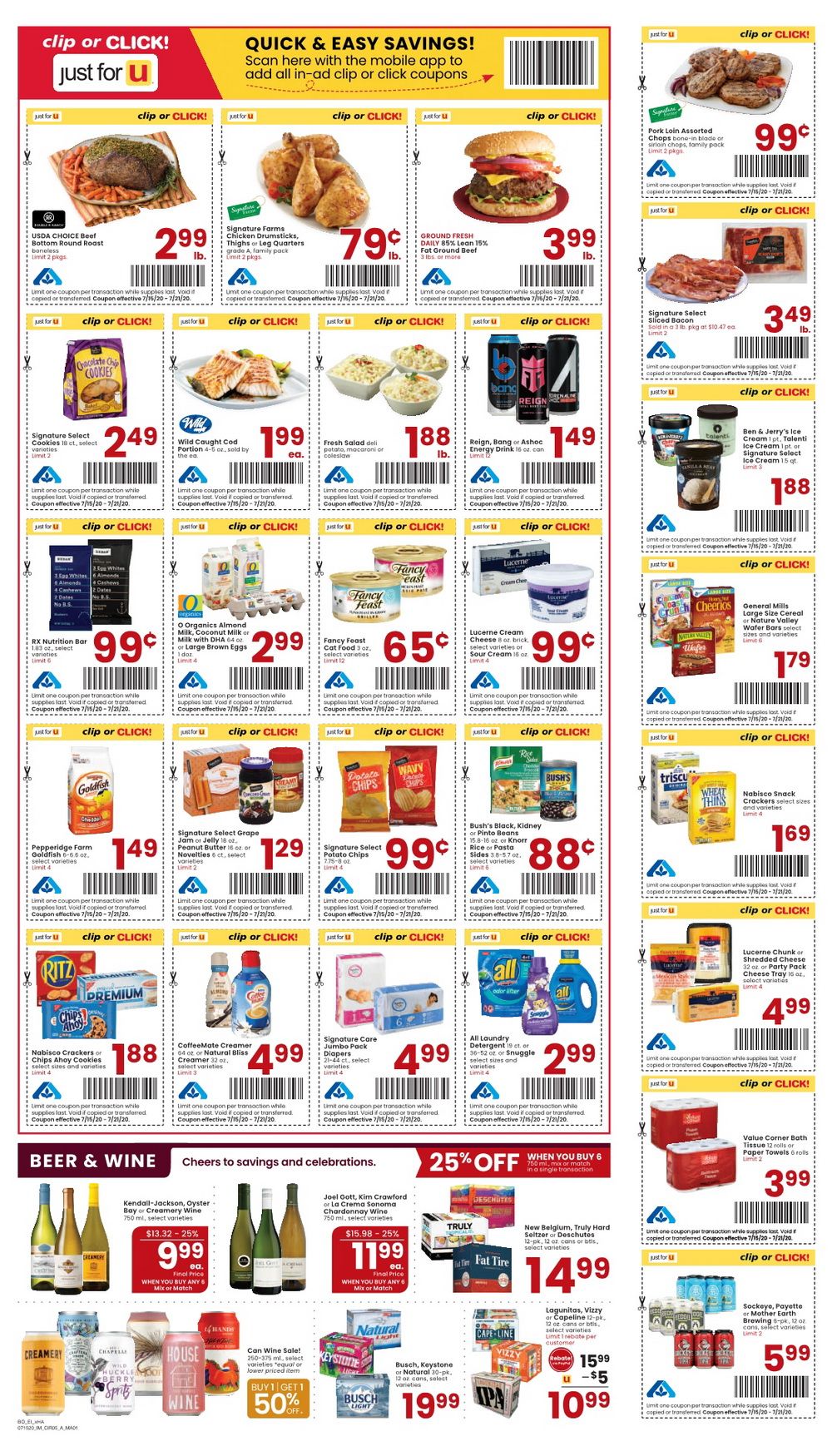 Albertsons Weekly Ad July 15 July 21, 2020