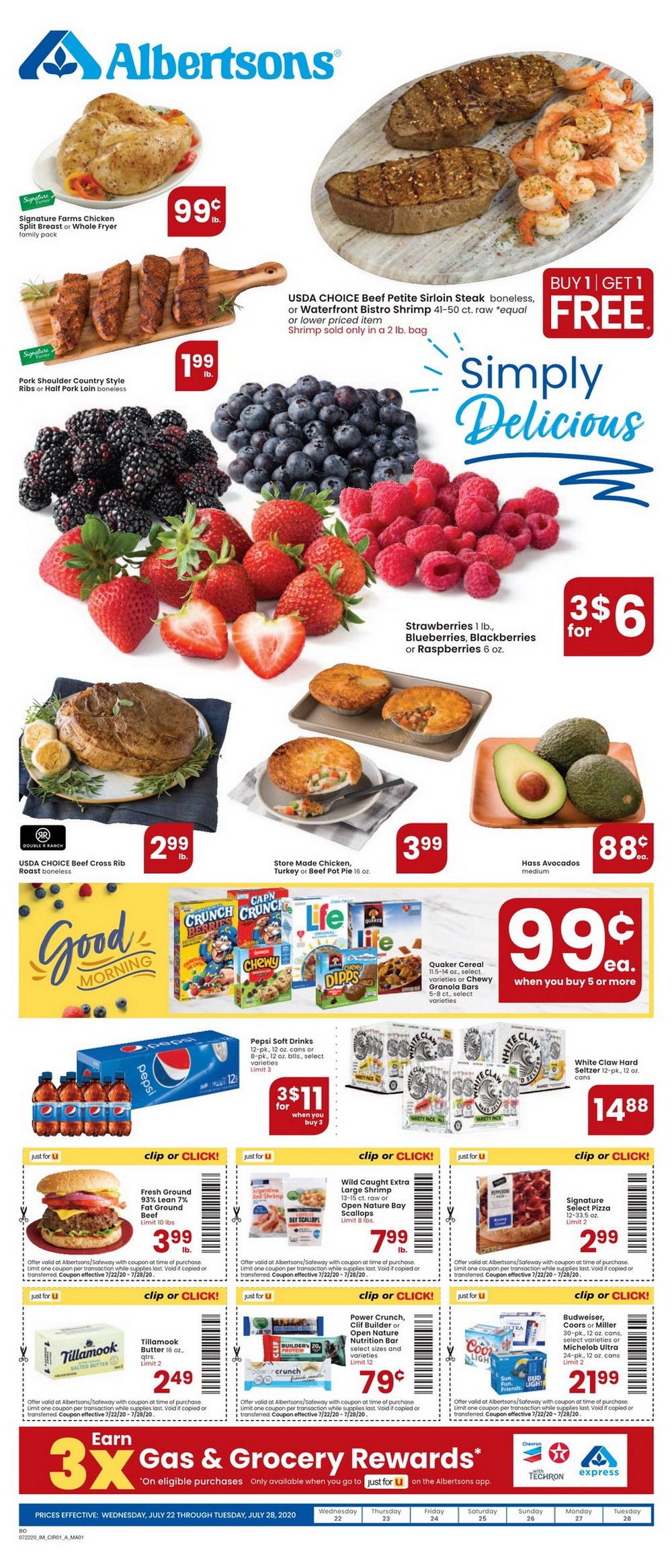 Albertsons Weekly Ad July 22 July 28, 2020