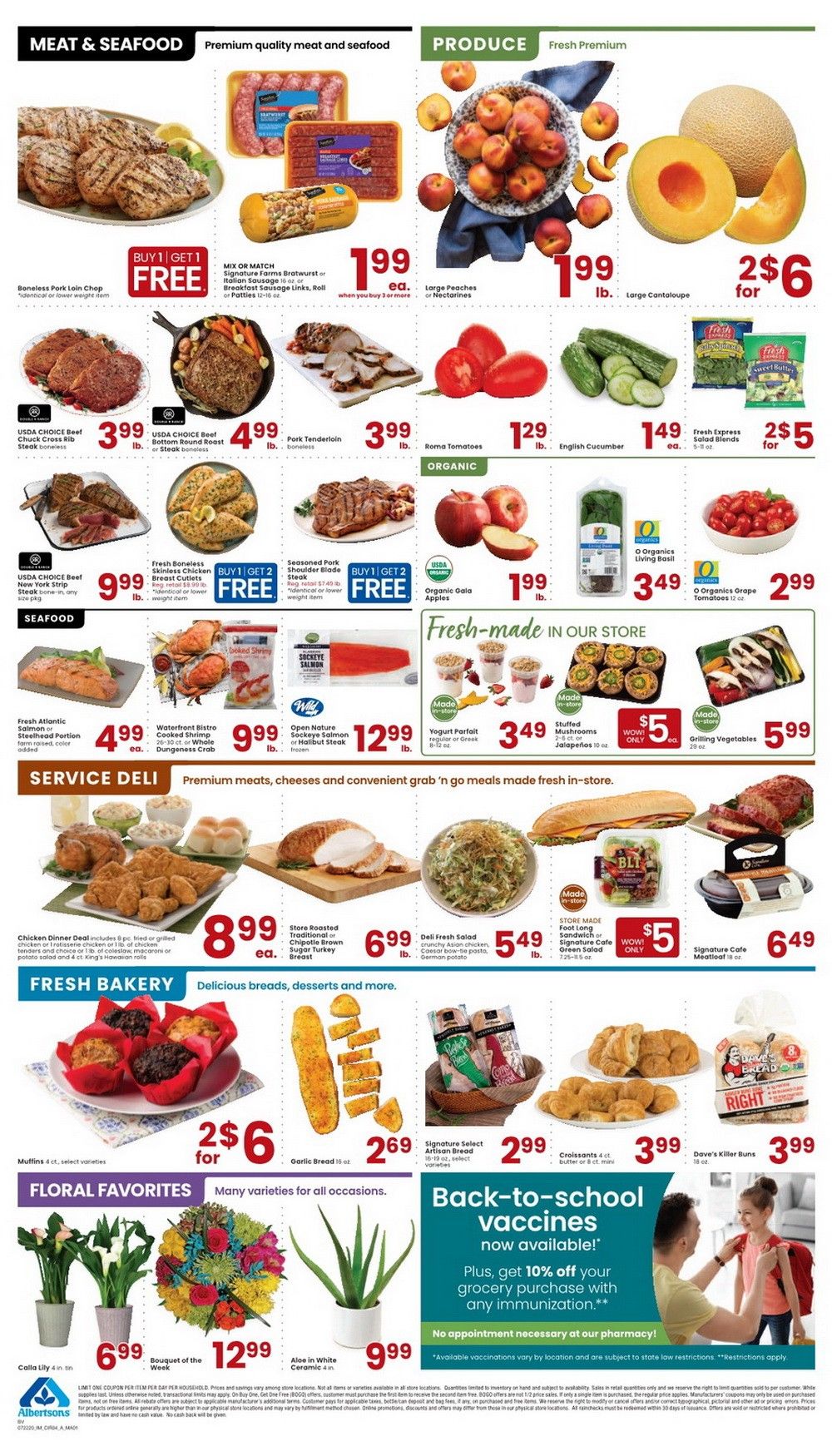 Albertsons Weekly Ad July 22 July 28, 2020