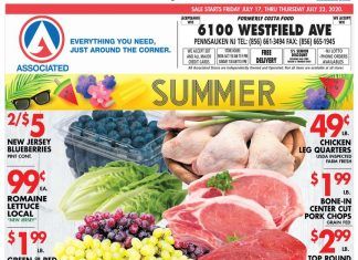 Associated Supermarkets Weekly Ad July 17 – July 23, 2020