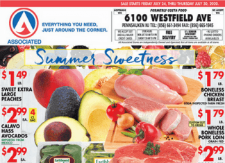 Associated Supermarkets Weekly Ad July 24 – July 30, 2020